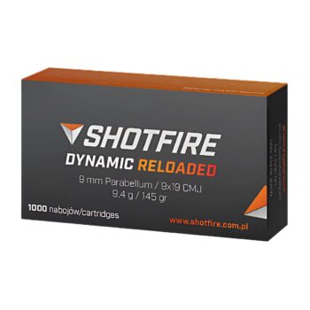 Amunicja 9x19 Shotfire Reloaded Dynamic 9,4g CMJ
