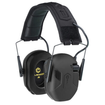 Earmor – Aktywne ochronniki słuchu M300A – Czarne – M300A-BLK