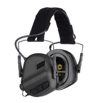 Earmor – Aktywne ochronniki słuchu M31 PLUS – Czarny – M31-BK (PLUS)