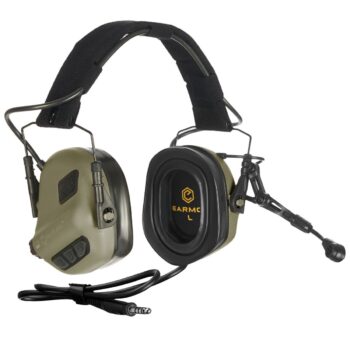 Earmor – Zestaw słuchawkowy M32 PLUS - Zielony - M32-FG (PLUS)