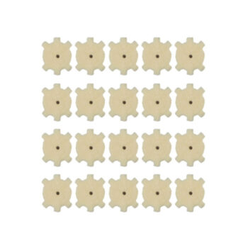 Real Avid - Zestaw przecieraków do komory rygla AR-15 - 20 szt. - AVAR15CP