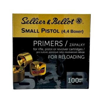 Spłonki S&B pistoletowe małe (4,4 SP Boxer) (1op. - 100 szt.)