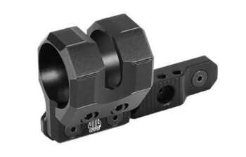 UTG - Montaż latarki na broń - Offset Flashlight Ring Mount - M-LOK - RG-FL27MC