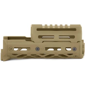 Kruk - Łoże krótkie M-LOK z krótką nakładką - Coyote