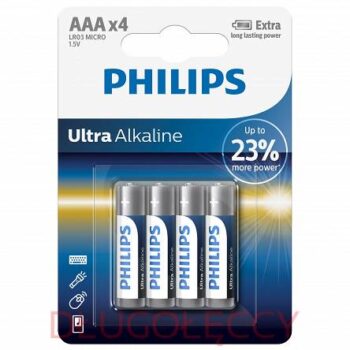 PHILIPS LR3 ULTRA ALKAL -SREBRNE – 4SZT.