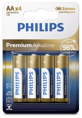 PHILIPS LR6 PREMIUM ALKAL – ZŁOTE – 4SZT.