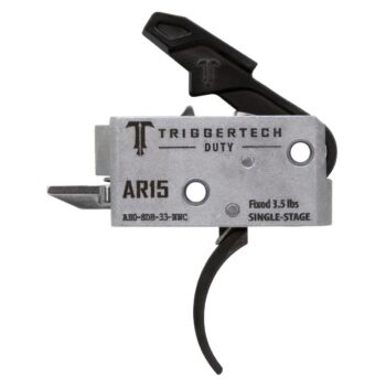Triggertech - Mechanizm spustowy Duty do AR15 - 3,5lbs - Single Stage - Curved - AH0-SDB-33-NNC