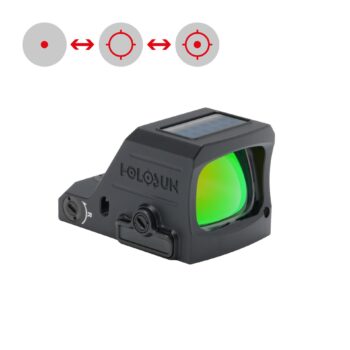 Holosun - Kolimator otwarty HS507C X3 - MRS Red - Solar Panel - Czarny - HS507C-X3-RD