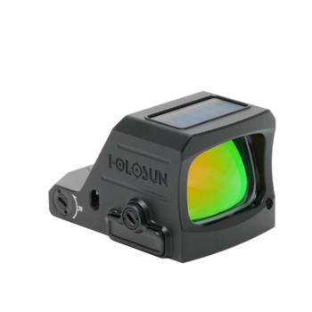 Holosun - Kolimator otwarty HS407C X3 - 2 MOA Red Dot - Solar Panel - Czarny - HS407C-X3-RD