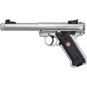 Pistolet Ruger Mark IV 22/45 Target Stainless 5,5" - 40126 - B5 - 22lr - Ruger - USA